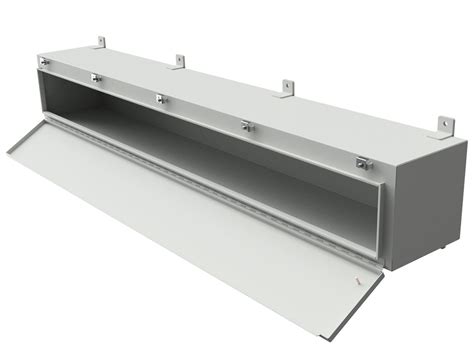 electrical trough box 3 phase multi run|aluminum trough enclosures.